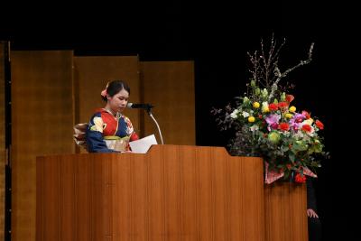 二十歳の主張の様子