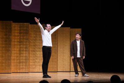 ジョイマンによるゲストステージの様子