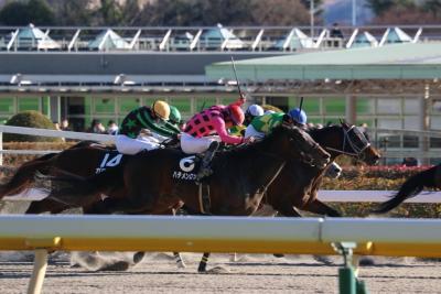 原選手競技中の写真