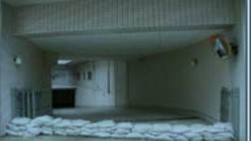 土のう設置の画像