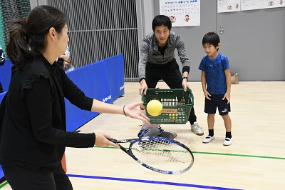 デフ体験ブースの様子