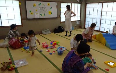 赤ちゃんるーむ　昨年の様子