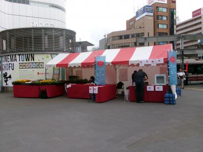 トマトジェラートの販売の様子