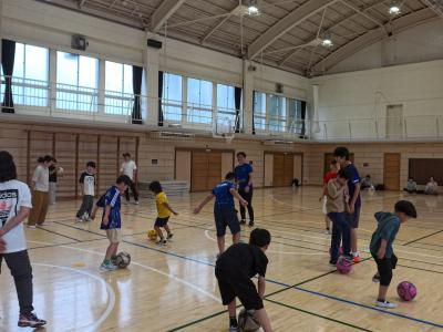 遊ing7月の活動の様子(シュート練習)