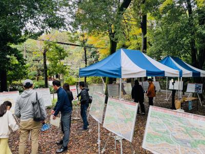 パネルを使った説明の様子