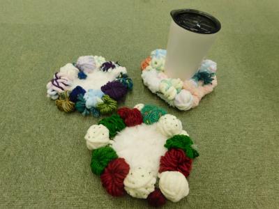 コースター作品の写真