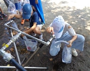 応急給水訓練の写真