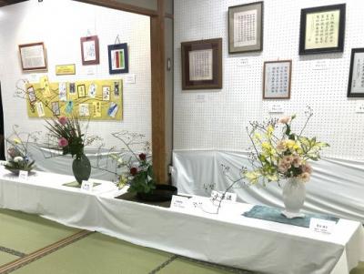 展示の一例の写真