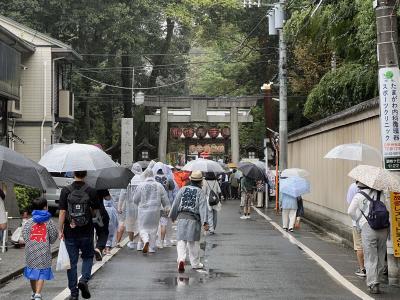 布田天神社鳥居の写真