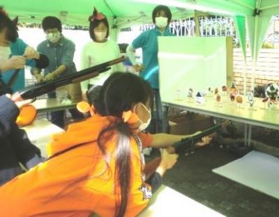 わくわくまつり射的の写真