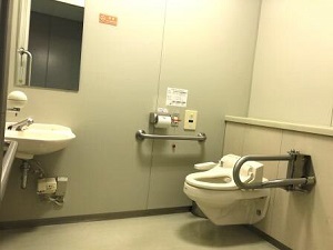 障害者優先トイレの写真