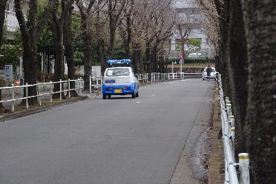 子ども安全安心パトロール中の後写真