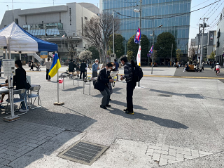 3月13日(日曜日)の街頭募金の画像