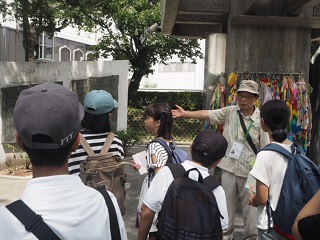 広島平和記念公園内様子　写真