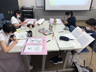 事後学習会A班の写真