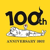 生誕100周年記念のロゴの画像