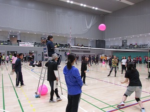 ニュースポーツ交流会の様子