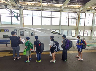 帰りの広島駅での写真