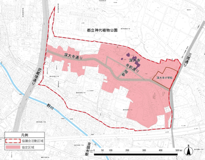 協定区域図の画像