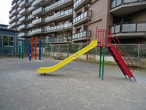 二本松北公園の遊具の画像