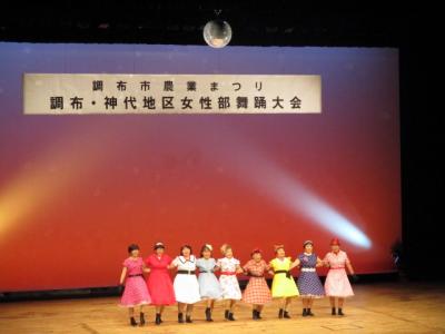 舞踊大会の画像