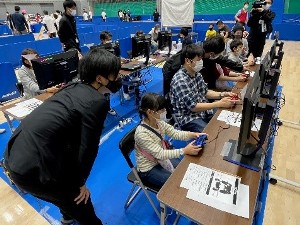 eスポーツ体験会の様子