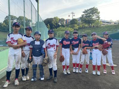 少年野球連盟の子どもたちの画像